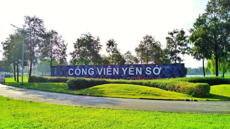 Công viên Yên Sở cong vien yen so 1 768x432